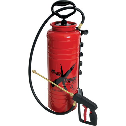 Vaporisateur de b&eacute;ton industriel Xtreme avec perche antigoutte, 3,5 gal. (13,25 L), Acier, Lance de 24" Equipex