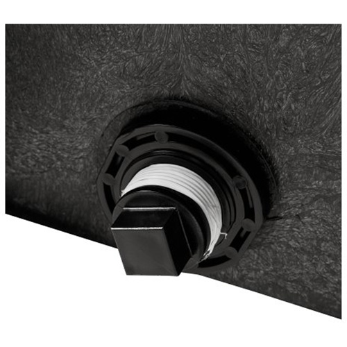 R&eacute;servoir de stockage, 39" p x 58" la x 25" h, Capacit&eacute; 1200 lb, Noir Equipex