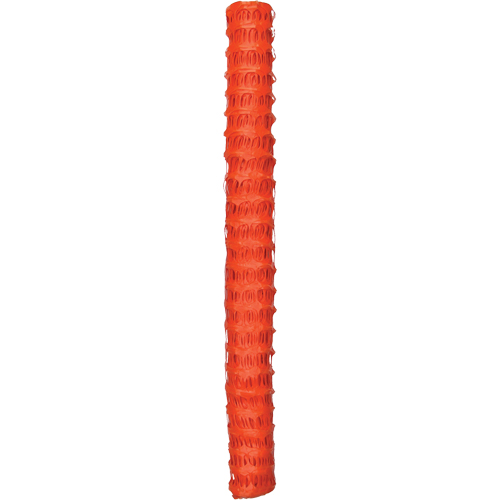 Cl&ocirc;ture &agrave; neige, 50' lo x 4' la, Orange Equipex