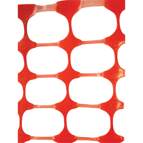 Cl&ocirc;ture &agrave; neige, 50' lo x 4' la, Orange Equipex