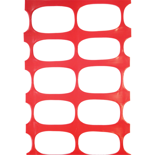 Cl&ocirc;ture &agrave; neige, 50' lo x 4' la, Orange Equipex
