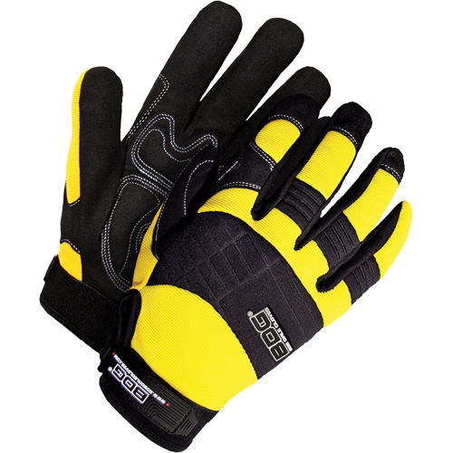 Gants performants &agrave; usage intensif avec paumes coussin&eacute;es, Paume Synth&eacute;tique, Taille T-Grand Equipex