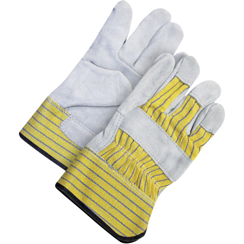 Gants d'ajusteur classiques, Taille unique, Paume en Cuir de vache refendu, Doublure en Molleton Equipex