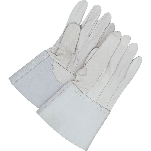 Gants de soudage &agrave; l'arc TIG Gander Brand, Cuir fleur de ch&egrave;vre, Taille 10 Equipex