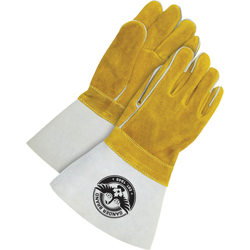 Gants pour soudeur avec poignet de 5", Cuir de vache refendu, Taille Taille unique Equipex