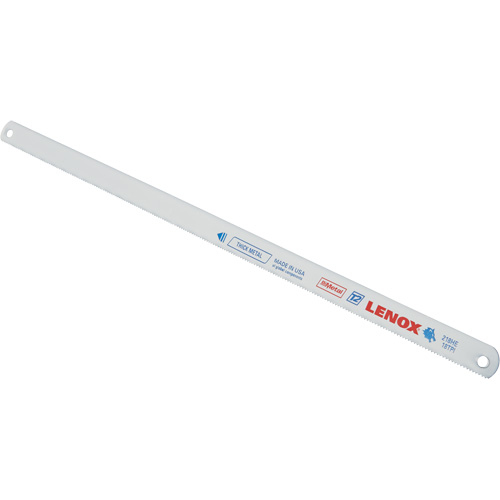 Hacksaw Blades, Bi-Metal, 12" L, 18 TPI Equipex