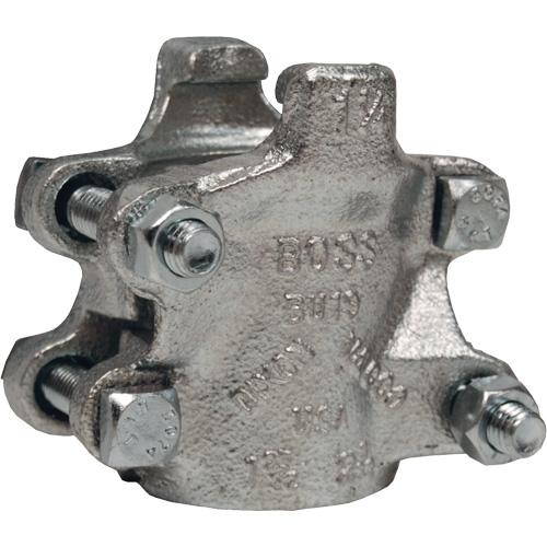 Serre-joint &agrave; 4 vis avec 2 mors de serrage Boss Equipex