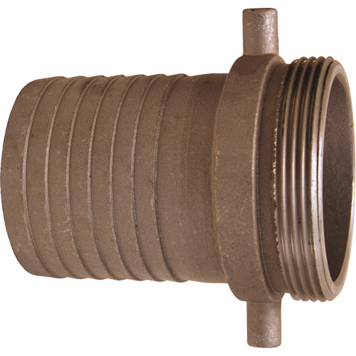 King Short Shank Suction Coupling, Aluminum, 1-1/2" Equipex