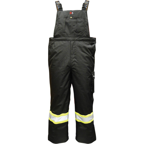 Journeyman Insulated Overalls, 2X-Large, Black Equipex