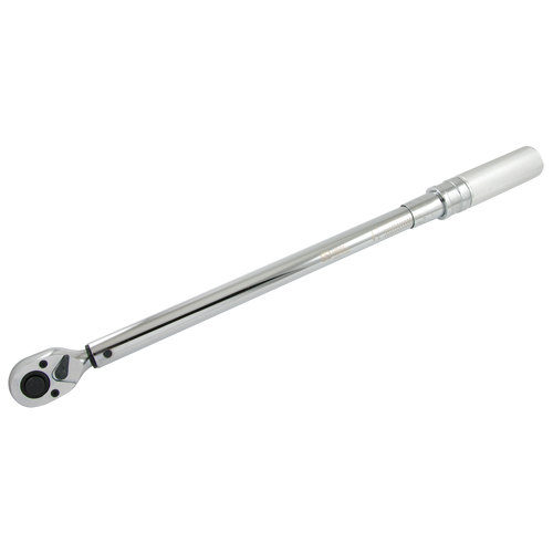 Micro-Adjustable Torque Wrench, Click, 1/2" Square Drive, 0 - 250 ft-lbs. Equipex