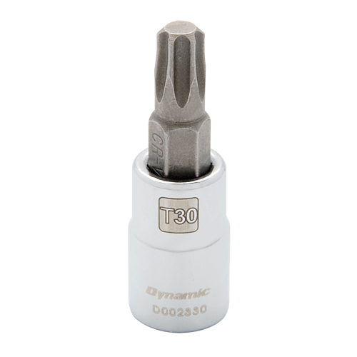 Bit Socket, Torx&reg;, T27 x 1-1/2" L, 1/4" Drive Equipex