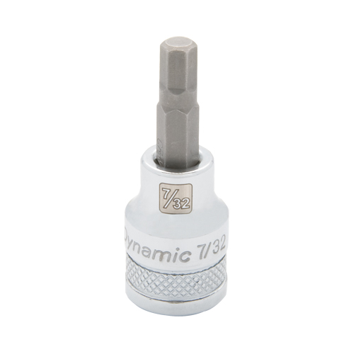 Standard SAE Bit Socket, 1/8" x 1-9/10" L, 3/8" Drive Equipex