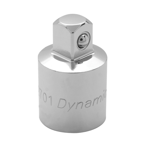 Adaptor Socket, 1/2" Drive, 3/8" Socket, 1.4" L, Ball Equipex