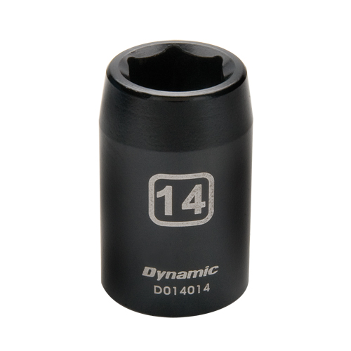 Metric Socket, Impact, 8 mm, 1/2" Drive, 6 Points Equipex