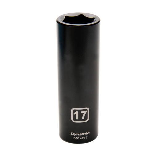 Metric Socket, Impact, 8 mm, 1/2" Drive, 6 Points, Deep Equipex