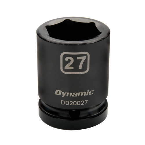 Metric Socket, Impact, 24 mm, 3/4" Drive, 6 Points Equipex