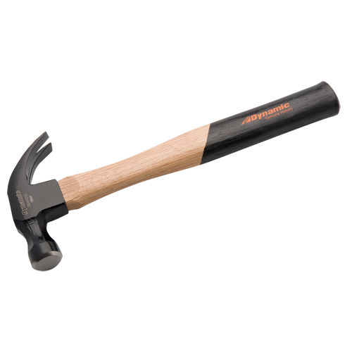 Claw Hammer, 16 oz., Wood Handle, 13" L Equipex