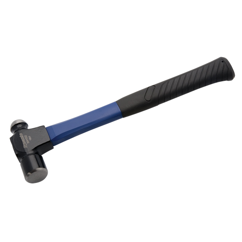 Ball Pein Hammer, 16 oz. Head Weight, Polished Face, Fibreglass Handle Equipex