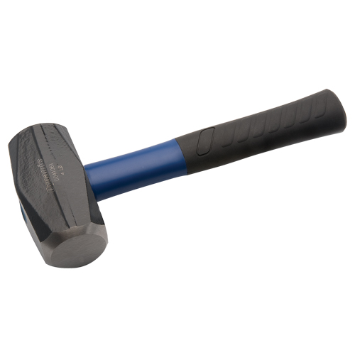 Club Hammer, 4 lbs., 10-3/4" L, Fibreglass Handle Equipex