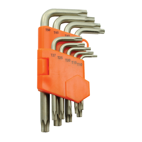 Hex Key Set, 9 Pcs., Torx&reg; Equipex