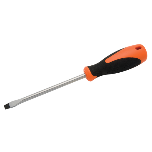 Tournevis pour &eacute;crous &agrave; fente, Tige de 5/16", Ronde, 10-5/8" lo, Prise en Coussin&eacute;e Equipex