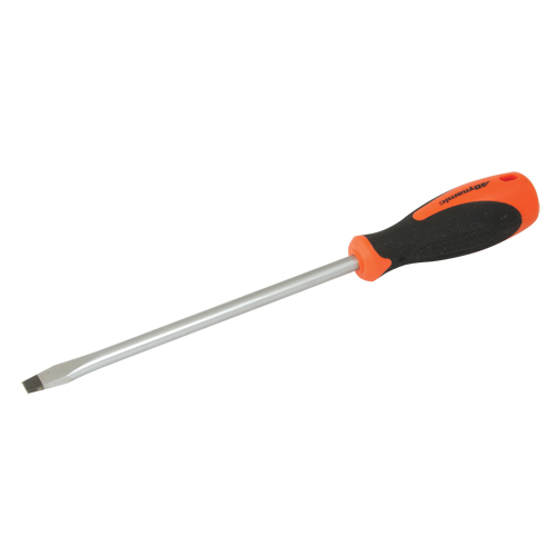 Tournevis pour &eacute;crous &agrave; fente, Tige de 3/8", Ronde, 12-5/8" lo, Prise en Coussin&eacute;e Equipex