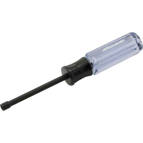SAE Nut Driver with Acetate Handle, 3/16" Drive, 6-3/4" L, Non Magnetic Equipex