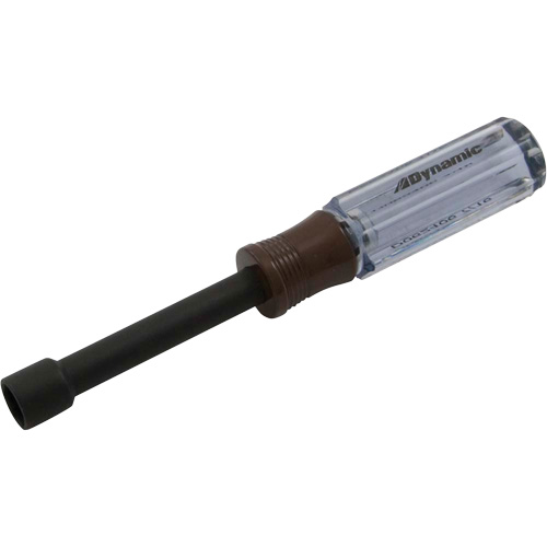SAE Nut Driver with Acetate Handle, 7/16" Drive, 6-3/4" L, Non Magnetic Equipex