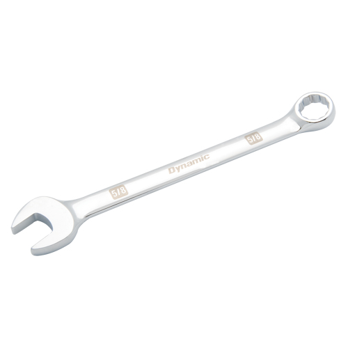 Combination Wrench, 12 Point, 3/8", Chrome Finish Equipex