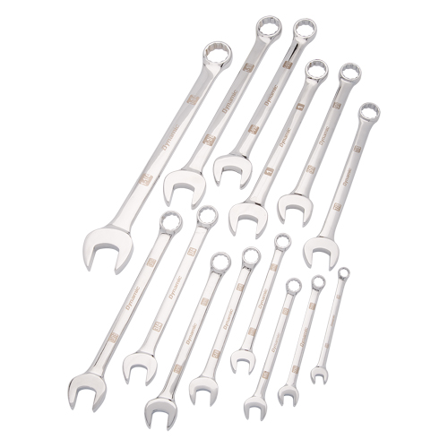 Wrench Set, Combination, 14 Pieces, Imperial Equipex