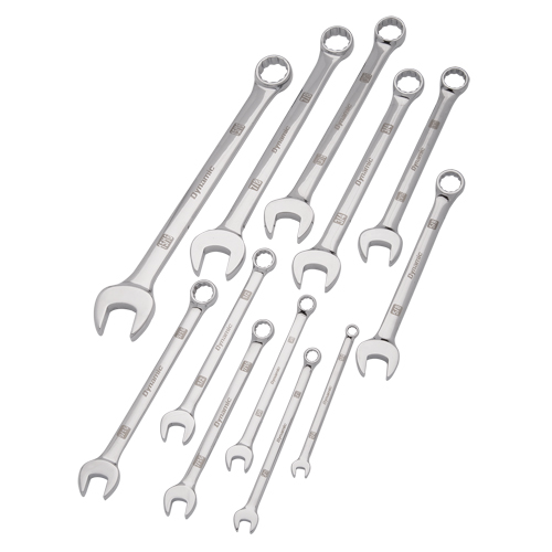 Wrench Set, Combination, 12 Pieces, Imperial Equipex