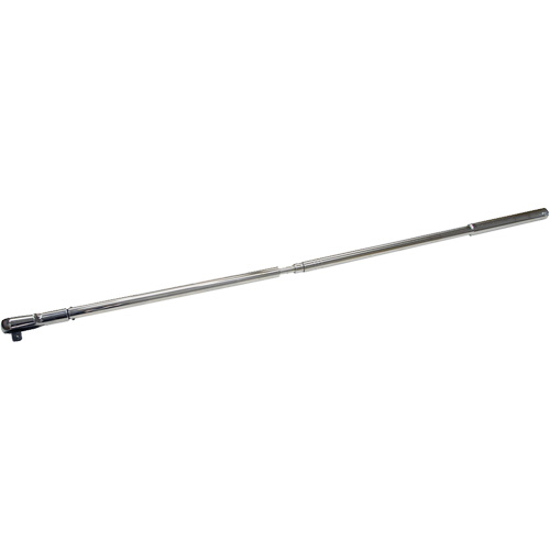 Micro-Adjustable Fixed-Head Torque Wrench, Click, 1" Square Drive, 200 - 1000 ft-lbs. Equipex