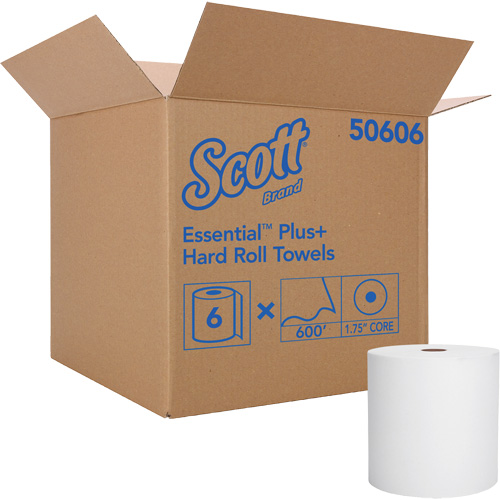 Kleenex&reg; Hard Roll Towels, 1 Ply, Standard, 600' L Equipex