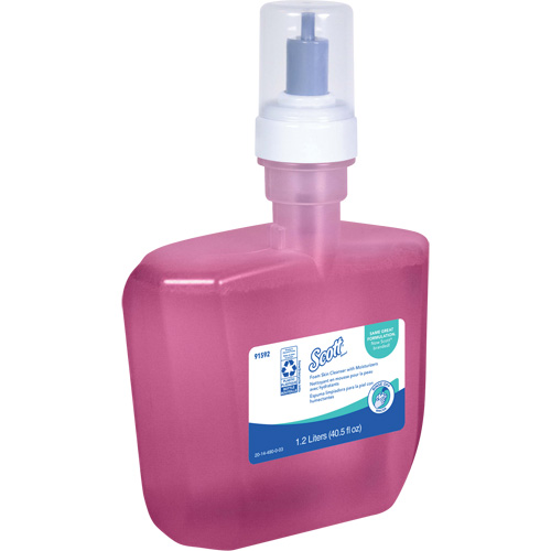 Nettoyant pour la peau avec agents hydratants Scott Pro, Mousse, 1,2 L, Parfum&eacute; Equipex