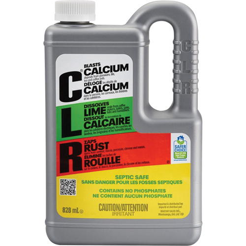 CLR&reg; Calcium, Lime & Rust Remover, 828 ml, Bottle Equipex