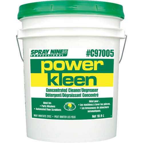 Produit nettoyant pour nettoyeur de pi&egrave;ces Power Kleen, 20 L, Seau Equipex