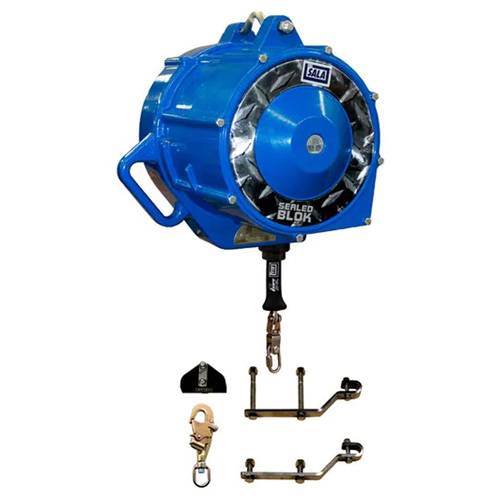 Descendeur DBI-SALA Rollgliss, 200' lo, cordage C&acirc;ble en acier inoxydable Equipex