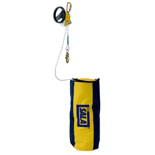 Appareil de descente et de sauvetage R550 DBI-SALA Rollgliss, 100' lo, cordage Corde d'alpinisme Equipex