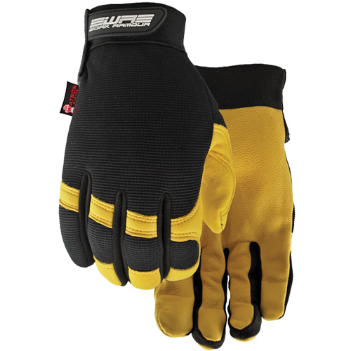 Gants hydrophobes Flextime, Paume Cuir fleur de ch&egrave;vre, Taille Grand Equipex