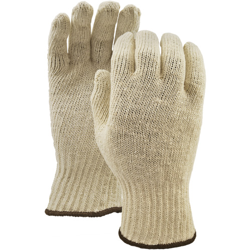 White Knight Gloves, Poly/Cotton, Large Equipex