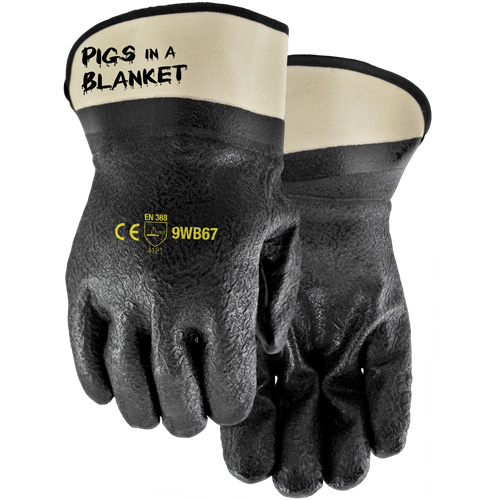 Gants enduits Pigs in a Blanket, Taille unique, R&ecirc;vetement Nitrile/PVC Equipex
