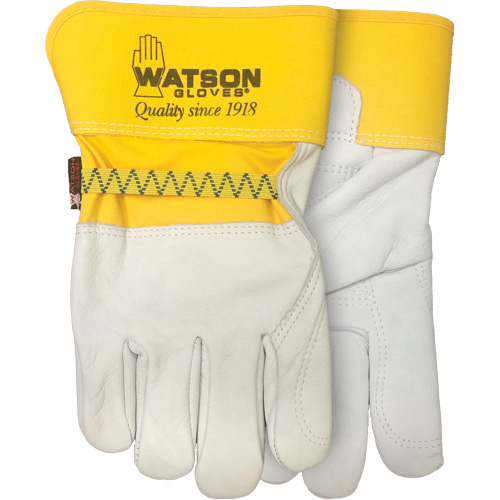 Double Trouble Gloves, One Size, Grain Cowhide Palm Equipex