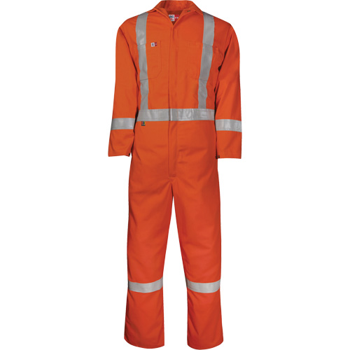 Combinaison sans doublure pour entrepreneur Westex UltraSoft, Taille 2T-Grand (grande taille), Orange, 8,7 cal/cm² Equipex
