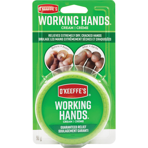 Working Hands&reg; Hand Cream, Jar, 3.4 oz. Equipex