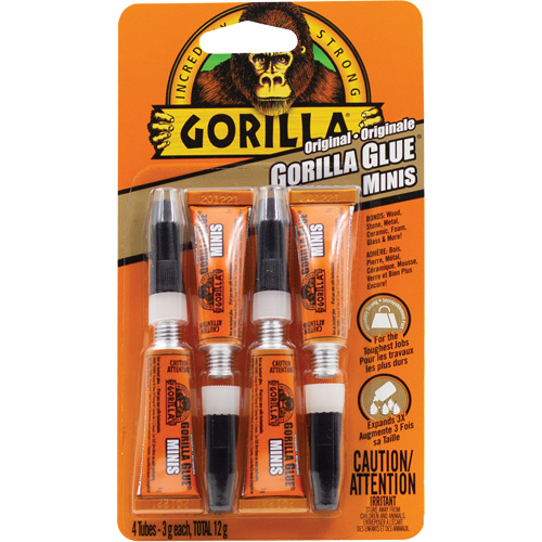 Original Glue, 4 x 3 g, Tube, Tan Equipex