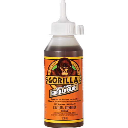 Original Glue, 8 oz., Squeeze Bottle, Tan Equipex