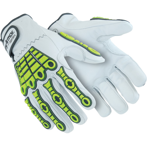 Gants r&eacute;sistant &agrave; la coupe Chrome Series 4080, 8/Moyen, Paume en Ch&egrave;vre, Poignet Boucle et crochet Equipex