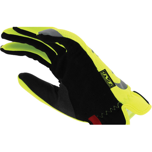 FastFit&reg; High-Visibility Work Gloves, Synthetic Palm, Size Medium/9 Equipex