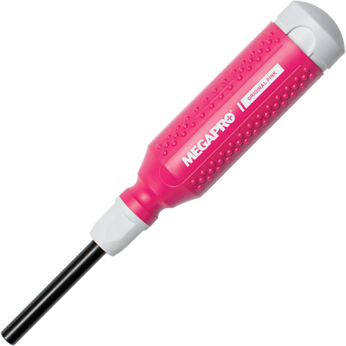 Original Pink 15-in-1 Multi-Bit Screwdriver, 8-37/50" L, Textured Handle Equipex