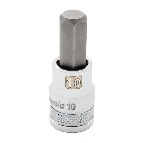 Standard Metric Bit Socket, 5 mm x 1-9/10" L, 3/8" Drive Equipex